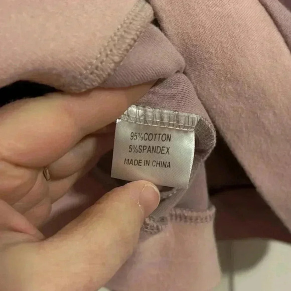 Ampersand Ave Dusty Pastels Doublehood Sweatshirt - Picture 6 of 7